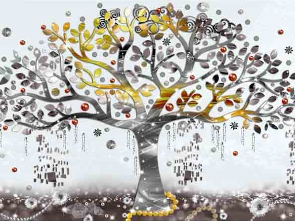 Obrazy - Abstraktní rostlinné motivy